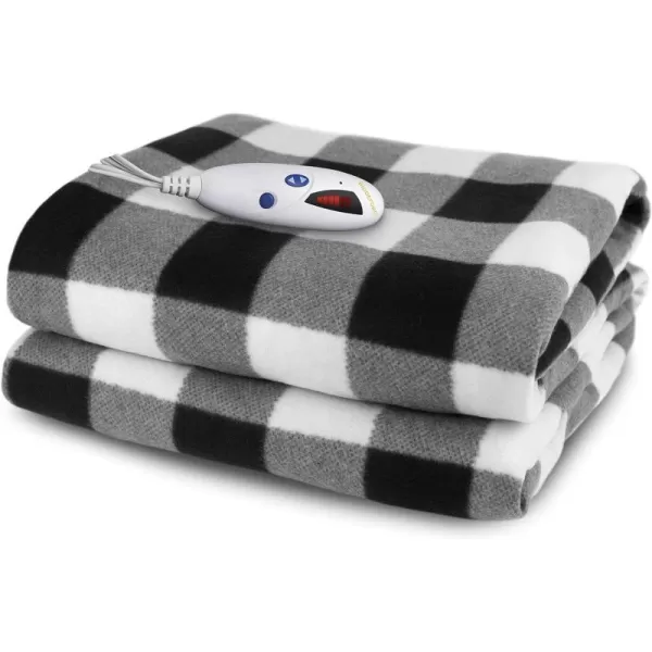 Black/White Buffalo Check