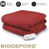 imageBiddeford Blankets Comfort Knit Heated Blanket with Therapeutic Heat Settings Machine Washable  Perfect for Warm Cozy Nights Analog Controller Throw BlackWhite Buffalo CheckBrick