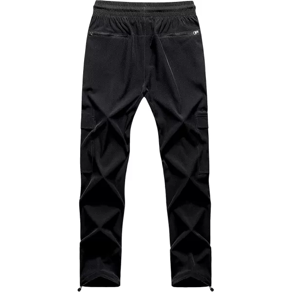 CREATMO US Mens Cargo Hiking Pants Quick Dry Lightweight Golf Athletic Jogger