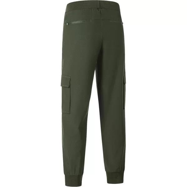 CREATMO US Womens Cargo Hiking Pants Quick Dry Lightweight Athletic Joggers