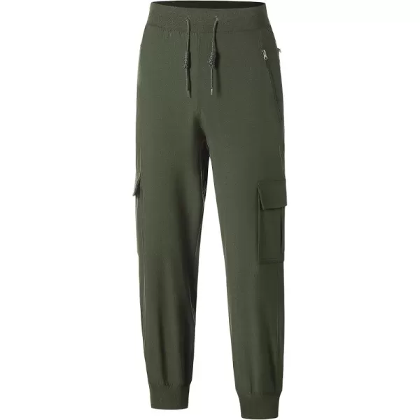 CREATMO US Womens Cargo Hiking Pants Quick Dry Lightweight Athletic Joggers