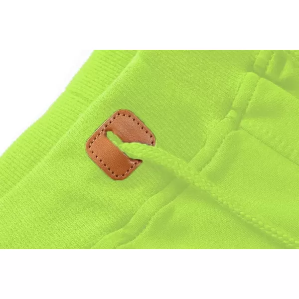 CREATMO US Mens Shorts Zipper Pocket Elastic Waist Stretch Summer Casual BeachFruit Green