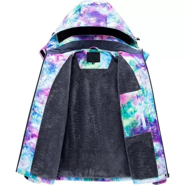CREATMO US Womens Mountain Waterproof Ski Jacket Windproof Snowboarding Jacket Warm Winter Coat RaincoatStar