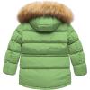 imageCREATMO US Boys Winter Parka Water Resistant Hooded Puffer Fleece Lined Jackets CoatsLight Green