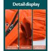 imageCREATMO US Boys Winter Parka Water Resistant Hooded Puffer Fleece Lined Jackets CoatsOrange