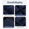 imageCREATMO US Mens Puffer Jacket Waterproof Winter Parka jacket Warm Thicken Ski CoatNavy