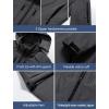 imageCREATMO US Mens Softshell Military Jacket With Removable Hood Fleece Lined and Water Repellent Outdoor Reflective CoatDark Grey Heather