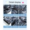 imageCREATMO US Boys Snow Bibs Kids Ski Pants Waterproof Insulated Winter OverallsCamo
