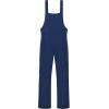 imageCREATMO US Boys Snow Bibs Kids Ski Pants Waterproof Insulated Winter OverallsNavy Blue