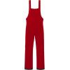 imageCREATMO US Boys Snow Bibs Kids Ski Pants Waterproof Insulated Winter OverallsRed