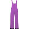 imageCREATMO US Girls Snow Bibs Kids Ski Pants Waterproof Insulated Winter OverallsPurple