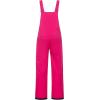 imageCREATMO US Girls Snow Bibs Kids Ski Pants Waterproof Insulated Winter OverallsRose Red