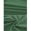 imageCREATMO US Mens Shorts Zipper Pocket Elastic Waist Stretch Summer Casual BeachDark Green