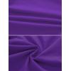 imageCREATMO US Mens Shorts Zipper Pocket Elastic Waist Stretch Summer Casual BeachDark Purple