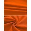 imageCREATMO US Mens Shorts Zipper Pocket Elastic Waist Stretch Summer Casual BeachOrange