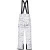 imageCREATMO US Mens Snow Pants Ski Bibs Waterproof Insulated Winter Snowboard CargoLine Printed