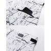 imageCREATMO US Mens Snow Pants Ski Bibs Waterproof Insulated Winter Snowboard CargoLine Printed