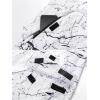 imageCREATMO US Mens Snow Pants Ski Bibs Waterproof Insulated Winter Snowboard CargoLine Printed