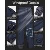 imageCREATMO US Mens Snow Pants Ski Bibs Waterproof Insulated Winter Snowboard CargoNavy Blue