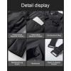 imageCREATMO US Womens Snow Pants Ski Bibs Waterproof Insulated Winter SnowboardBlack