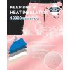 imageCREATMO US Womens Snow Pants Ski Bibs Waterproof Insulated Winter SnowboardPink