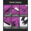 imageCREATMO US Womens Snow Pants Ski Bibs Waterproof Insulated Winter SnowboardPurple