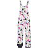 imageCREATMO US Girls Snow Bibs Kids Ski Pants Waterproof Insulated Winter OverallsGeometry