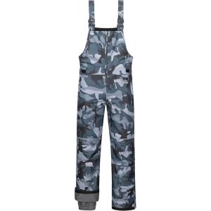 imageCREATMO US Boys Snow Bibs Kids Ski Pants Waterproof Insulated Winter OverallsCamo