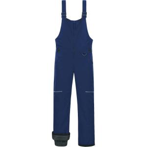 imageCREATMO US Boys Snow Bibs Kids Ski Pants Waterproof Insulated Winter OverallsNavy Blue