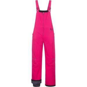 imageCREATMO US Girls Snow Bibs Kids Ski Pants Waterproof Insulated Winter OverallsRose Red
