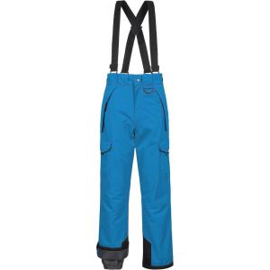 imageCREATMO US Mens Snow Pants Ski Bibs Waterproof Insulated Winter Snowboard CargoBlue