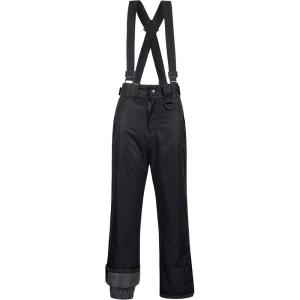 imageCREATMO US Womens Snow Pants Ski Bibs Waterproof Insulated Winter SnowboardBlack