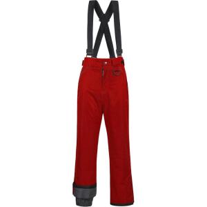 imageCREATMO US Womens Snow Pants Ski Bibs Waterproof Insulated Winter SnowboardRed