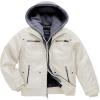 imageBoys Faux Leather Jacket Windproof Warm Winter Coat Kids Bomber Outerwear Waterproof PU Motorcycle JacketWhite