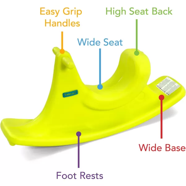 Simplay3 Active Rocking Rider Sensory Toddler Toy  Easy Grip Handles Stable Base and Foot Rests Indoor or Outdoor Rideon ToySimplay3 Active Rocking Rider Sensory Toddler Toy  Easy Grip Handles Stable Base and Foot Rests Indoor or Outdoor Rideon Toy