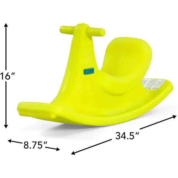 Simplay3 Active Rocking Rider Sensory Toddler Toy  Easy Grip Handles Stable Base and Foot Rests Indoor or Outdoor Rideon ToySimplay3 Active Rocking Rider Sensory Toddler Toy  Easy Grip Handles Stable Base and Foot Rests Indoor or Outdoor Rideon Toy