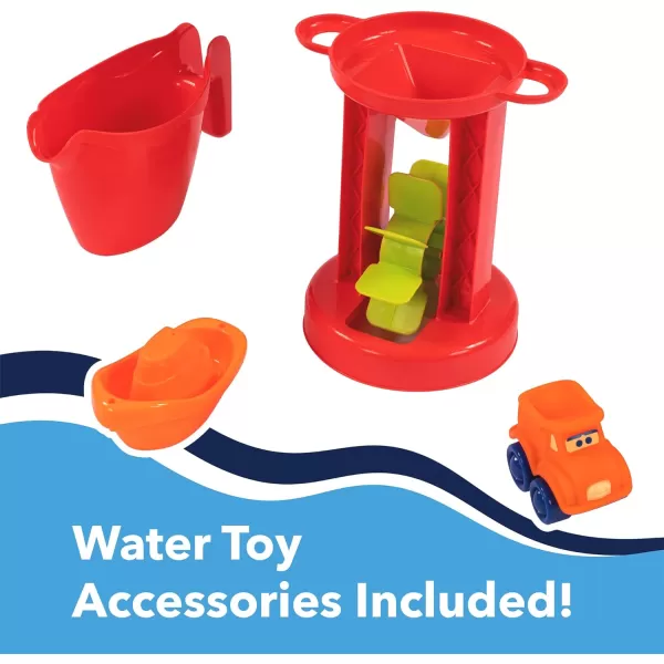 Simplay3 Carry amp Go Ocean Drive 2Sided Water Play Table for Kids with 4 Accessories  IndoorOutdoor Toy Includes Waterwheel Boat Bucket and Truck Made in USASimplay3 Carry amp Go Ocean Drive 2Sided Water Play Table for Kids with 4 Accessories  IndoorOutdoor Toy Includes Waterwheel Boat Bucket and Truck Made in USA