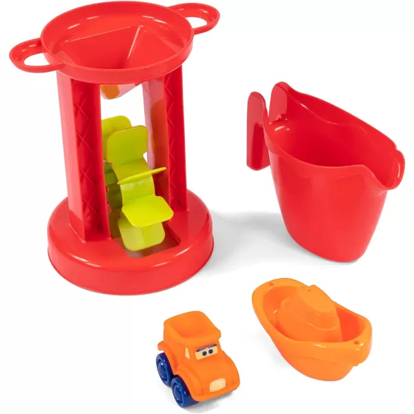 Simplay3 Carry amp Go Ocean Drive 2Sided Water Play Table for Kids with 4 Accessories  IndoorOutdoor Toy Includes Waterwheel Boat Bucket and Truck Made in USASimplay3 Carry amp Go Ocean Drive 2Sided Water Play Table for Kids with 4 Accessories  IndoorOutdoor Toy Includes Waterwheel Boat Bucket and Truck Made in USA