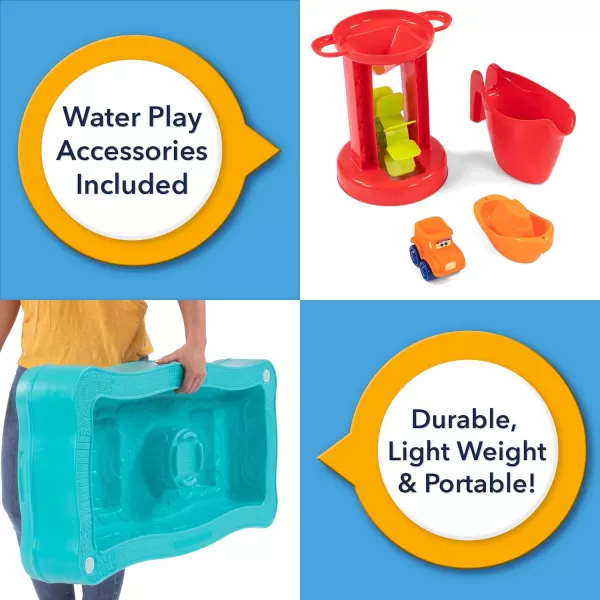 Simplay3 Carry amp Go Ocean Drive 2Sided Water Play Table for Kids with 4 Accessories  IndoorOutdoor Toy Includes Waterwheel Boat Bucket and Truck Made in USASimplay3 Carry amp Go Ocean Drive 2Sided Water Play Table for Kids with 4 Accessories  IndoorOutdoor Toy Includes Waterwheel Boat Bucket and Truck Made in USA