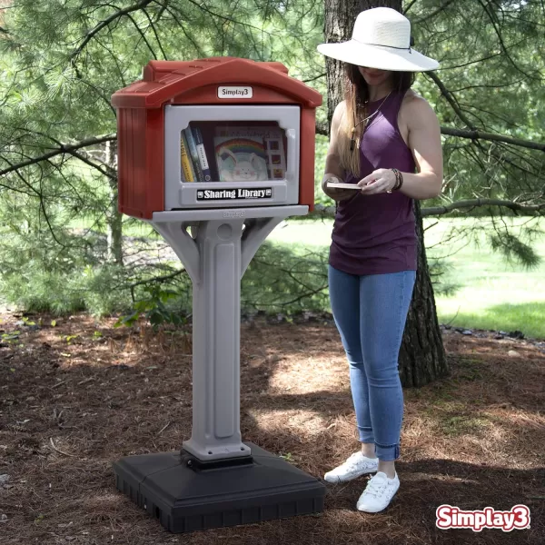 Simplay3 DigFree Sharing Library for Indoor or Outdoor Use Little Sharing Library for Neighborhoods and Schools Made in USASimplay3 DigFree Sharing Library for Indoor or Outdoor Use Little Sharing Library for Neighborhoods and Schools Made in USA