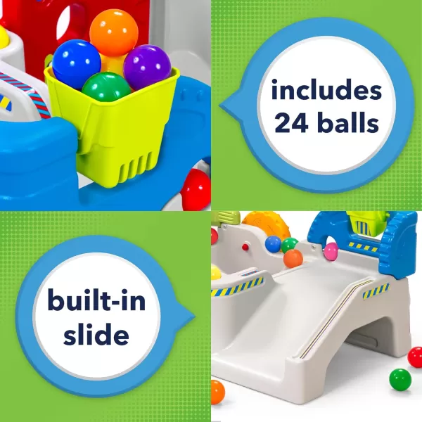 Simplay3 Have a Ball Toddler Activity Center  Indoor Outdoor Playhouse Playset with Toddler Slide and Ball Pit for Babies Toddlers and Children 12 mos to 4 yrs  24 Balls IncludedSimplay3 Have a Ball Toddler Activity Center  Indoor Outdoor Playhouse Playset with Toddler Slide and Ball Pit for Babies Toddlers and Children 12 mos to 4 yrs  24 Balls Included