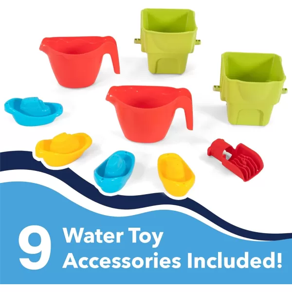 Simplay3 Raindrop Falls Water Table and Splash Kiddie Pool for Toddlers and Kids 9 Water Play Table AccessoriesSimplay3 Raindrop Falls Water Table and Splash Kiddie Pool for Toddlers and Kids 9 Water Play Table Accessories