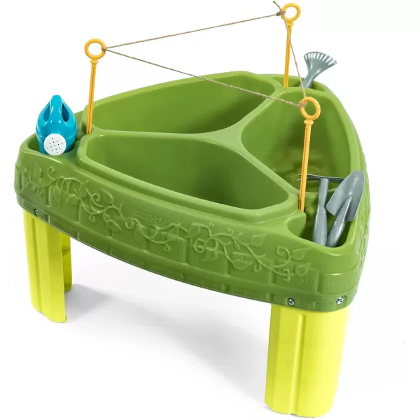 Simplay3 Seed to Sprout Raised Garden Planter Kids Outdoor Garden Kit with Garden Tools for Growing Flowers or Vegetables Green Made in USASimplay3 Seed to Sprout Raised Garden Planter Kids Outdoor Garden Kit with Garden Tools for Growing Flowers or Vegetables Green Made in USA