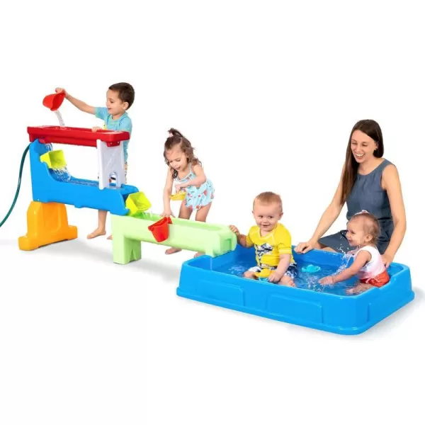 Simplay3 Raindrop Falls Water Table and Splash Kiddie Pool for Toddlers and Kids 9 Water Play Table AccessoriesSimplay3 Raindrop Falls Water Table and Splash Kiddie Pool for Toddlers and Kids 9 Water Play Table Accessories