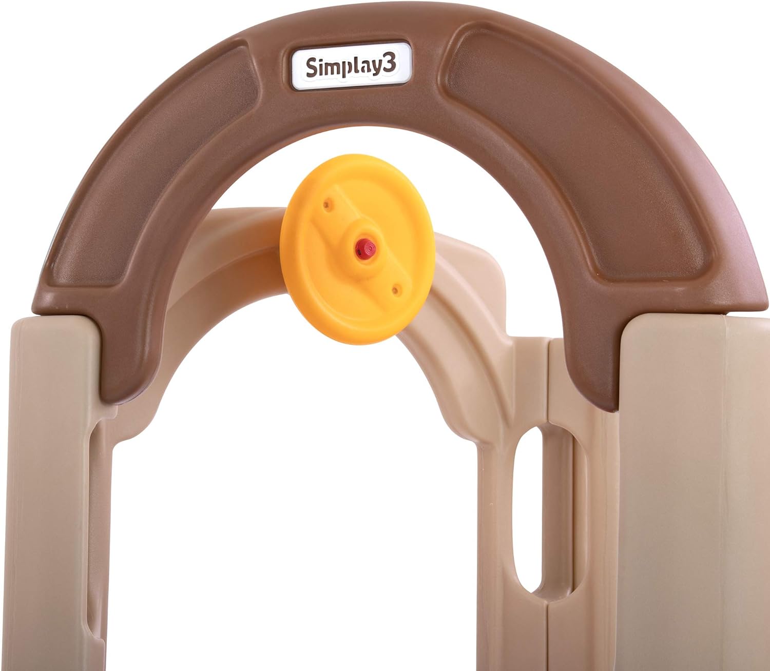 Simplay3 Sunny Day Indoor or Outdoor Cottage Picnic Playhouse for Toddlers and Young Children with Kitchenette and Picnic TableActivity Climber