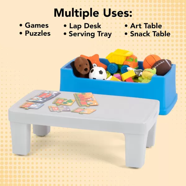 Simplay3 Play Around Toy Box Table  Multipurpose Kids Toy Box and Toddler Play Table for Toys Art Supplies Crafts  Durable Plastic Large Toy Box Made in USASimplay3 Play Around Toy Box Table  Multipurpose Kids Toy Box and Toddler Play Table for Toys Art Supplies Crafts  Durable Plastic Large Toy Box Made in USA