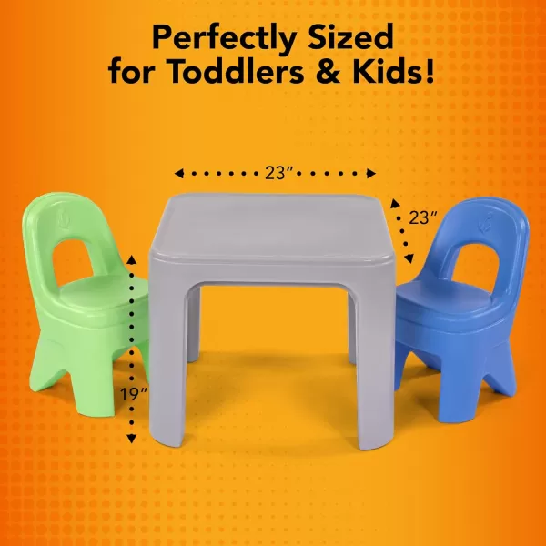 Simplay3 216080 Play Around Table and Chairs Multi