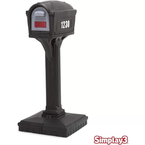 Simplay3 American Home 42002R04 DigFree Easy Up Classic Mailbox  BlackBlack