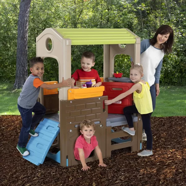 Simplay3 Young Explorers Discovery Playhouse  Indoor or Outdoor Clubhouse and Activity Playset for Toddlers and Kids Made in USA