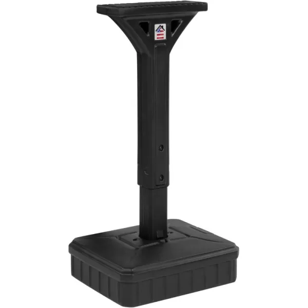 American Home DigFree Universal Mailbox Post for Standard Mailboxes  No Digging Needed Mailbox Post  Black